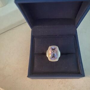 Elegant Pink Gemstone Ring